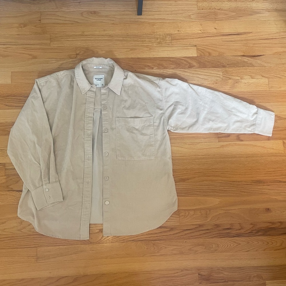 Abercrombie & Fitch Corduroy Shirt Jacket